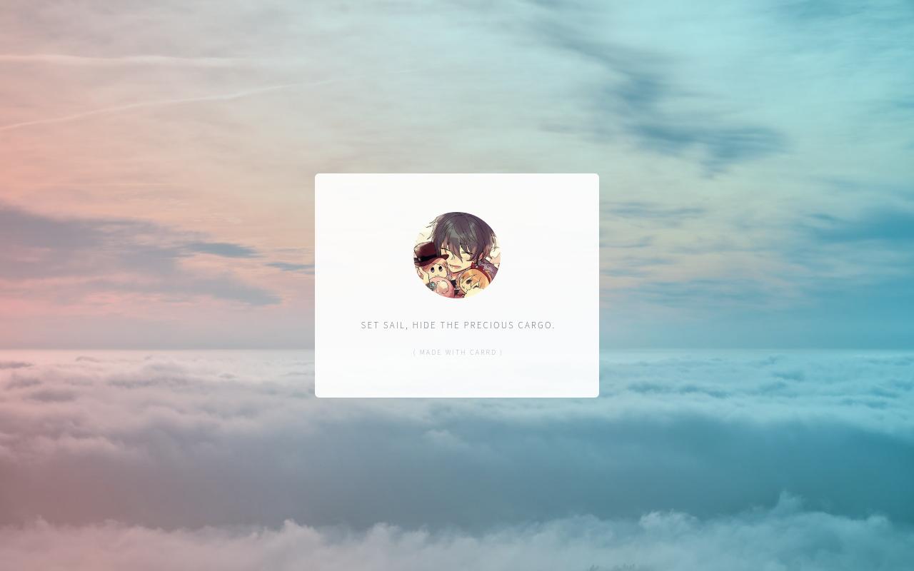 Carrd profile picture for @journey